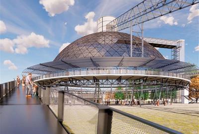 Els promotors de la transformació de la cimentera de Vallcarca presenten el pla urbanístic per fer el 'hub' audiovisual. ACN